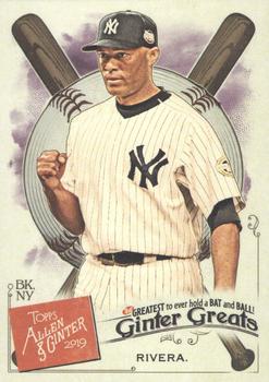 2019 Topps Allen & Ginter - Ginter Greats #GG-34 Mariano Rivera Front