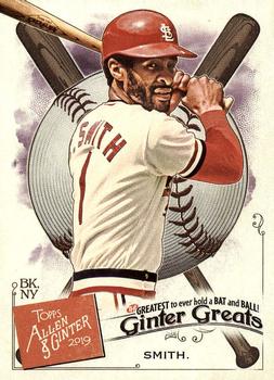 2019 Topps Allen & Ginter - Ginter Greats #GG-42 Ozzie Smith Front