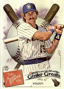 2019 Topps Allen & Ginter - Ginter Greats #GG-50 Robin Yount Front
