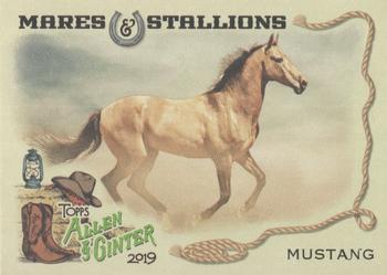 2019 Topps Allen & Ginter - Mares & Stallions #MS-14 Mustang Front