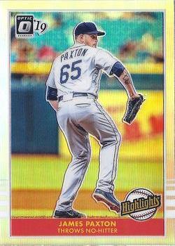2019 Donruss Optic - Highlights Holo #H4 James Paxton Front