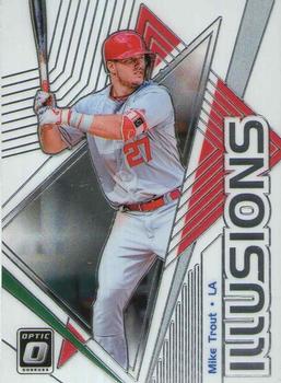 2019 Donruss Optic - Illusions #OI-1 Mike Trout Front