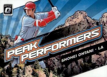 2019 Donruss Optic - Peak Performers #PP-1 Shohei Ohtani Front