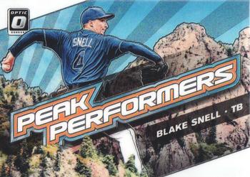 2019 Donruss Optic - Peak Performers #PP-4 Blake Snell Front