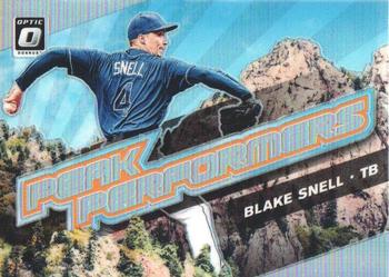 2019 Donruss Optic - Peak Performers Holo #PP-4 Blake Snell Front