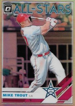 2019 Donruss Optic - Holo #100 Mike Trout Front