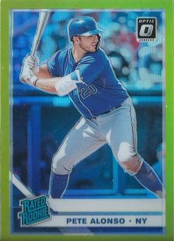 2019 Donruss Optic - Lime Green #82 Pete Alonso Front