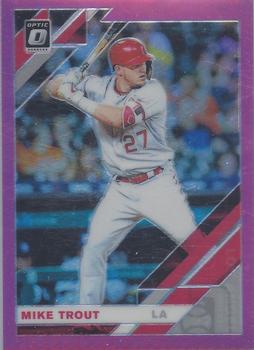 2019 Donruss Optic - Pink #170 Mike Trout Front