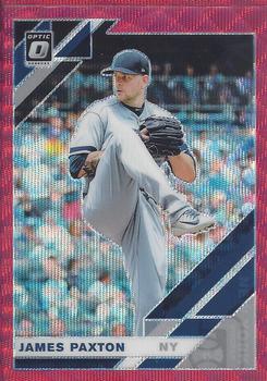 2019 Donruss Optic - Red Wave #161 James Paxton Front