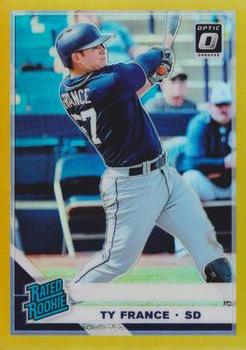 2019 Donruss Optic - Gold #58 Ty France Front