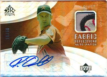 2005 Upper Deck Reflections - Fabric Patch Autograph #FRP-RO Roy Oswalt Front