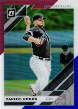 2019 Donruss Optic - Red, White & Blue 150th #142 Carlos Rodon Front