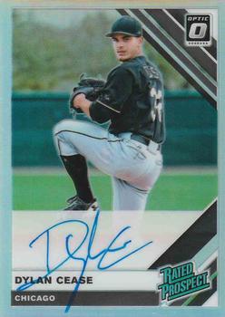 2019 Donruss Optic - Rated Prospects Signatures #RPS-DC Dylan Cease Front