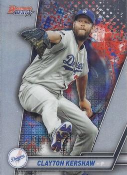 2019 Bowman's Best #14 Clayton Kershaw Front
