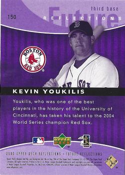 2005 Upper Deck Reflections - Purple #150 Kevin Youkilis Back