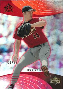 2005 Upper Deck Reflections - Red #35 Roy Oswalt Front