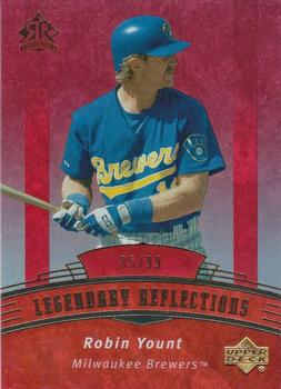 2005 Upper Deck Reflections - Red #152 Robin Yount Front