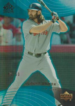 2005 Upper Deck Reflections - Turquoise #4 Johnny Damon Front