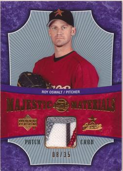 2005 Upper Deck Sweet Spot - Majestic Materials Patch #MM-RO Roy Oswalt Front