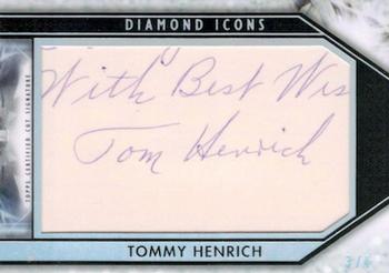 2019 Topps Diamond Icons - Cut Signatures #CS-TH Tommy Henrich Front