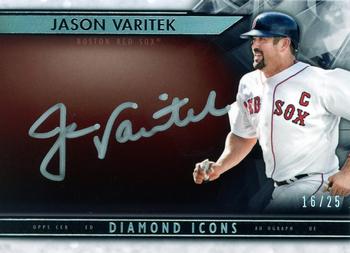 2019 Topps Diamond Icons - Silver Ink Autographs #SI-JV Jason Varitek Front