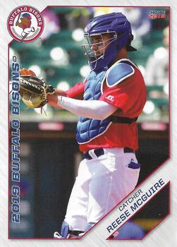 2019 Choice Buffalo Bisons #17 Reese McGuire Front