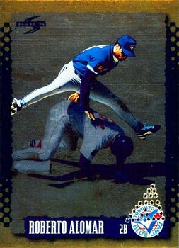 1995 Score - Gold Rush Redeemed Stamped #2 Roberto Alomar Front