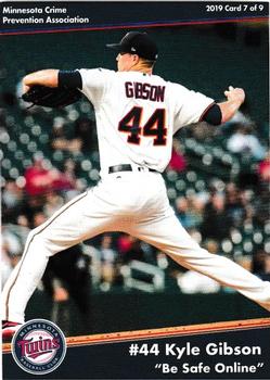 2019 Minnesota Twins Police #7 Kyle Gibson Front