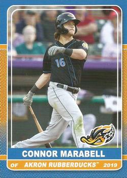 2019 Grandstand Akron RubberDucks #NNO Connor Marabell Front