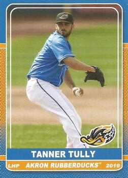 2019 Grandstand Akron RubberDucks #NNO Tanner Tully Front