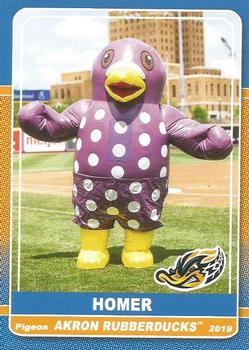 2019 Grandstand Akron RubberDucks #NNO Homer Front