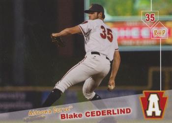2019 Grandstand Altoona Curve #NNO Blake Cederlind Front