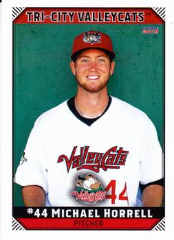 2019 Choice Tri-City ValleyCats #08 Michael Horrell Front