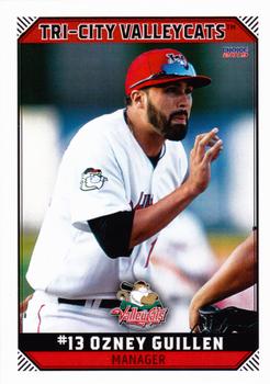 2019 Choice Tri-City ValleyCats #33 Ozney Guillen Front