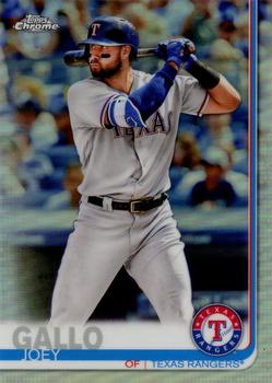 2019 Topps Chrome - Refractor #38 Joey Gallo Front