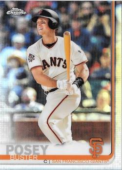 2019 Topps Chrome - Refractor #82 Buster Posey Front