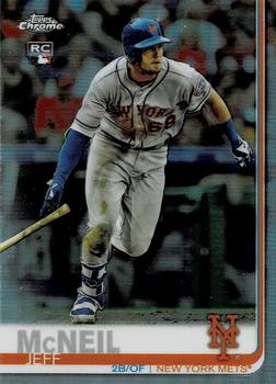 2019 Topps Chrome - Refractor #152 Jeff McNeil Front