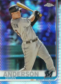 2019 Topps Chrome - Prism Refractor #12 Brian Anderson Front