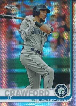 2019 Topps Chrome - Prism Refractor #15 J.P. Crawford Front