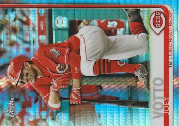 2019 Topps Chrome - Prism Refractor #31 Joey Votto Front