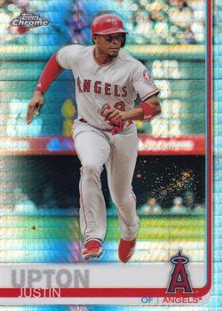 2019 Topps Chrome - Prism Refractor #72 Justin Upton Front