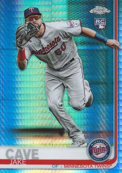 2019 Topps Chrome - Prism Refractor #161 Jake Cave Front