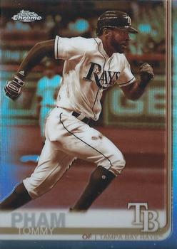 2019 Topps Chrome - Sepia Refractor #45 Tommy Pham Front