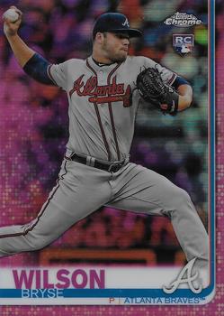 2019 Topps Chrome - Pink Refractor #56 Bryse Wilson Front
