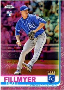 2019 Topps Chrome - Pink Refractor #97 Heath Fillmyer Front