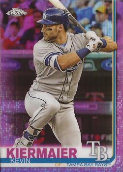 2019 Topps Chrome - Pink Refractor #180 Kevin Kiermaier Front