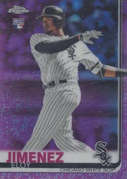 2019 Topps Chrome - Pink Refractor #202 Eloy Jimenez Front