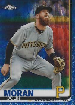 2019 Topps Chrome - Blue Wave Refractor #65 Colin Moran Front