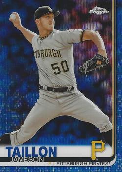 2019 Topps Chrome - Blue Wave Refractor #194 Jameson Taillon Front