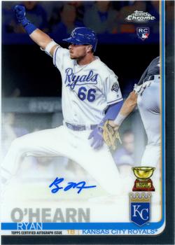 2019 Topps Chrome - Rookie Autographs #RA-ROH Ryan O'Hearn Front